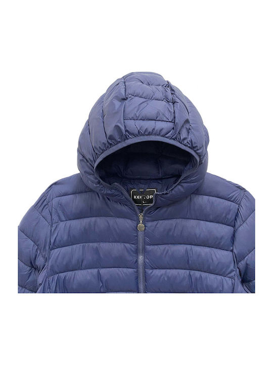 Herren Puffer Blau