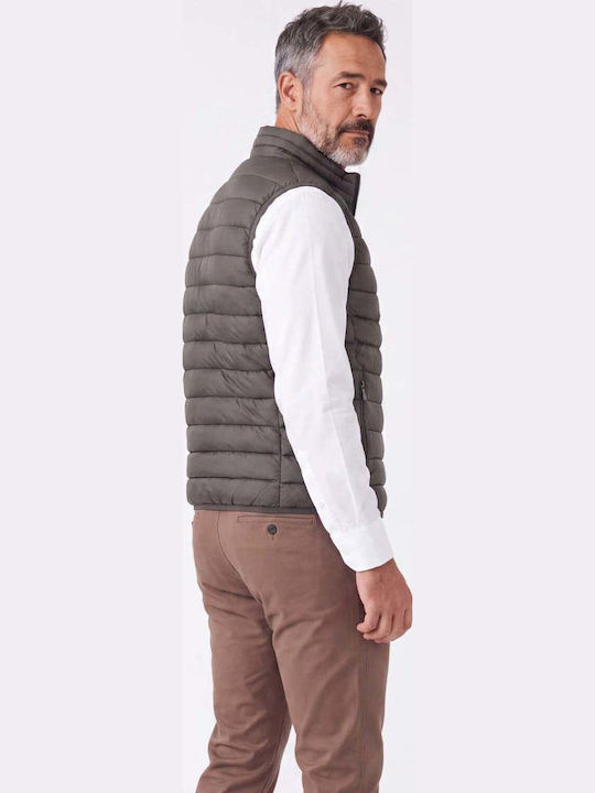 Ärmelloses Jacke Khaki