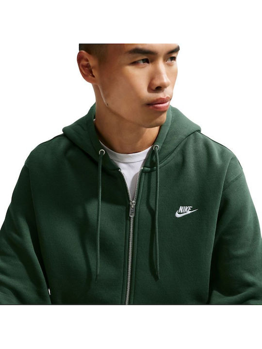 Hoodie Geacă cu Glugă Verde