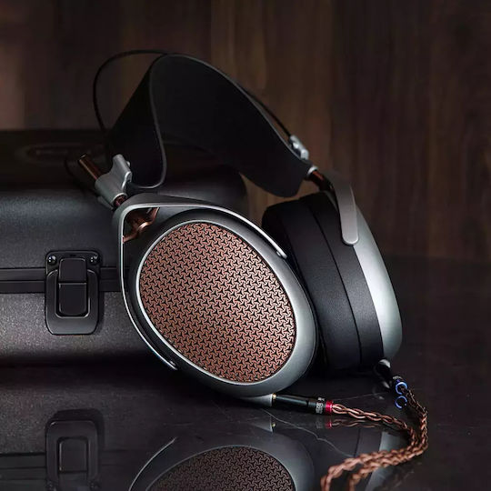 Meze Audio Poet Wired Over Ear Headphones Silver