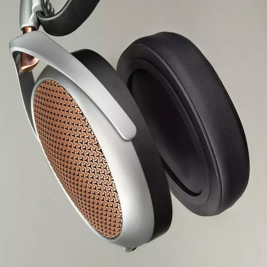 Meze Audio Poet Wired Over Ear Headphones Silver