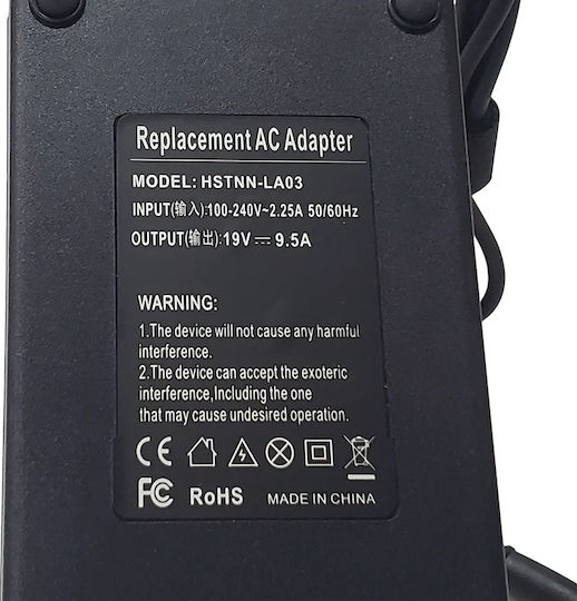 Power Supply Replacement Hp Laptops 19v 9.5a 180w 7.4mm X 5.0mm