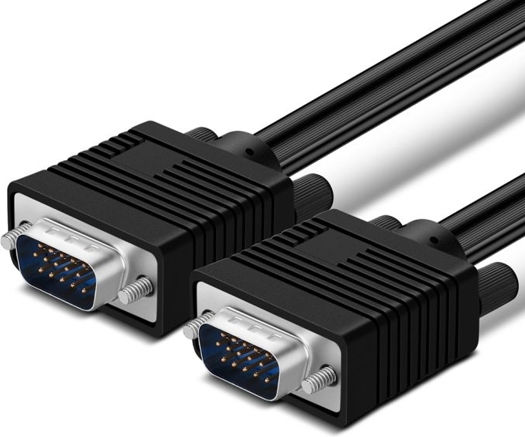 Powertech VGA male to VGA male Black 5m Cable (CAB-G027)