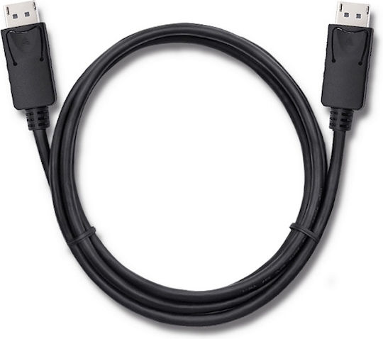 Qoltec 50370 DisplayPort-Kabel männlich - DisplayPort männlich 0,5 m Schwarz
