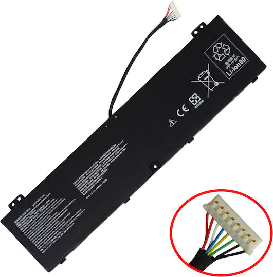 Kompatible Batterie für Acer Raubtier Acer Predator Triton 300SE, Nitro 14, Nitro 16 mit 4830mAh