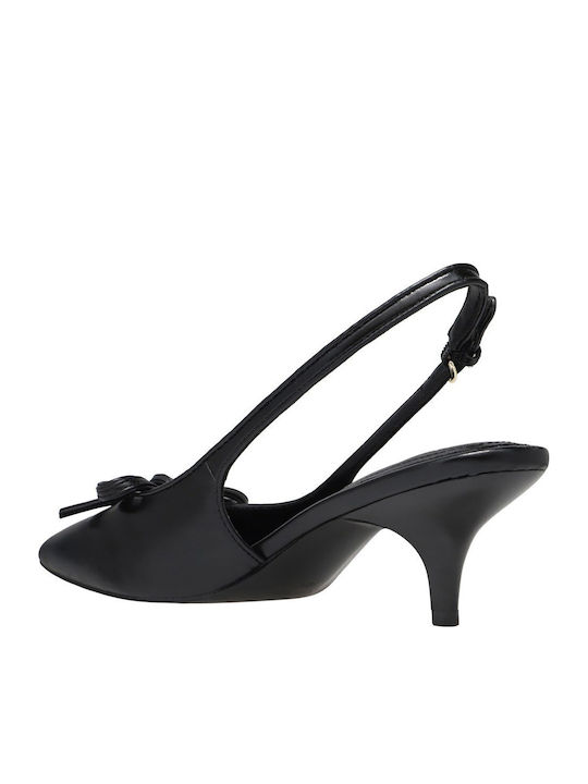 Heels with Low Heel Black