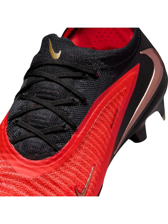 Nike Phantom 6 Low Elite FG Ποδοσφαιρικά Παπούτσια με Τάπες Μαύρα