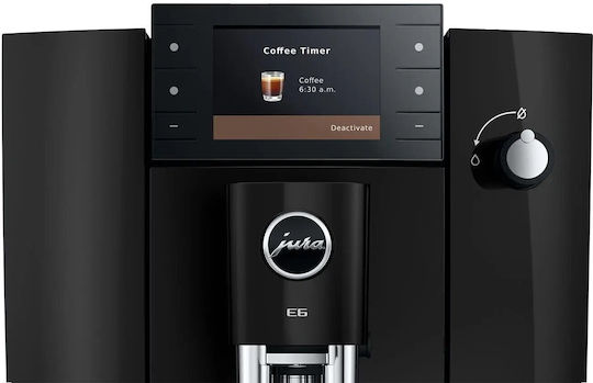 Jura Αυτόματη Μηχανή Espresso 1450W Πίεσης 15bar για Cappuccino Μαύρη 15562