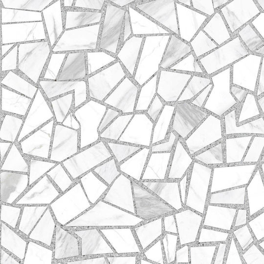 PPZ Rockmobi60120 Interior Floor Tile Glossy 120x60cm White