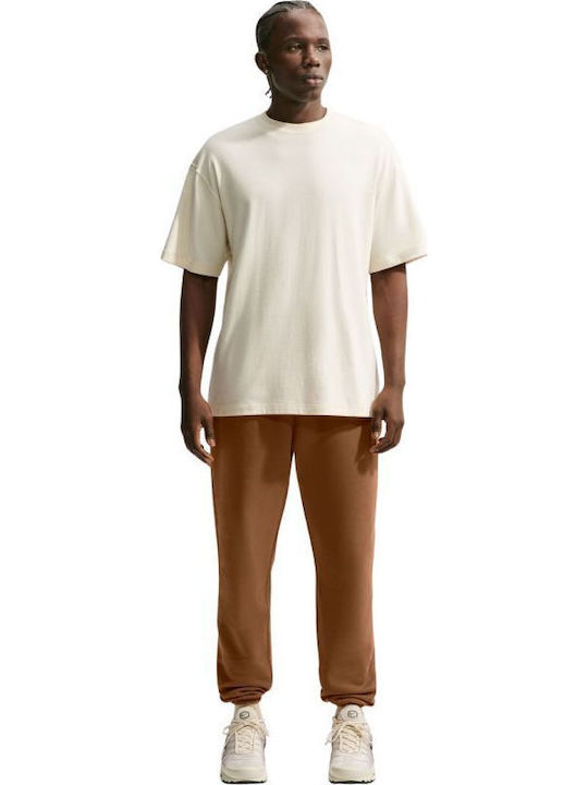 Herren-Sweatpants Jogginghose Braun