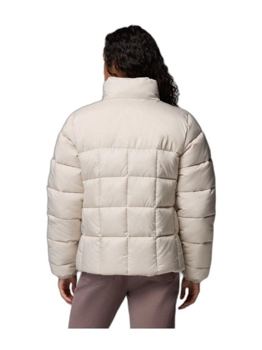 Дамско Puffer Яке Водоустойчиво за Зима Dark Stone