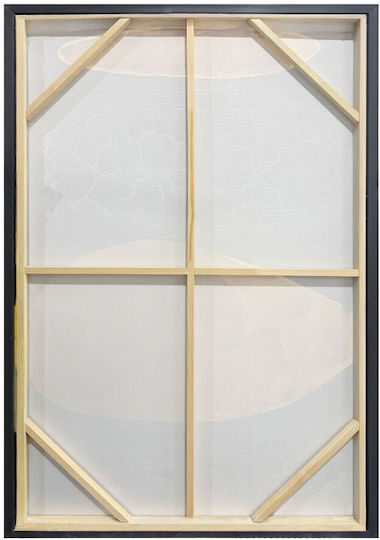 InTheBox Skive Gemälde Dekorative Rahmen 80x120x4cm Segeltuch Lemon Grau Ps Schwarz
