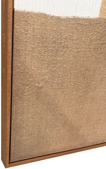 Inthebox Aterna Πινακας Διακοσμητικος Κορνιζα 80x120x4cm Καμβας Καφε Μπεζ Ps 201-0010