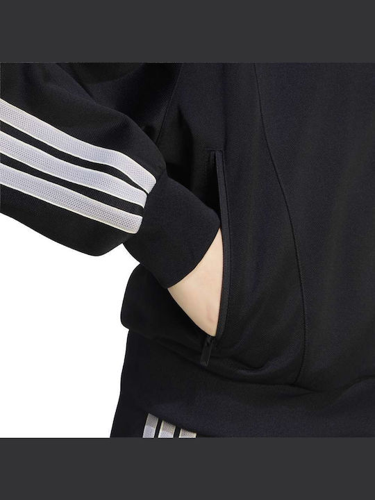 Track Top Women's Athletic Jacket Black