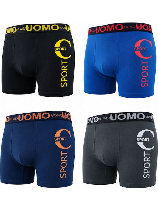 Uomo Set Kids Boxers 4 Pieces Multicolour