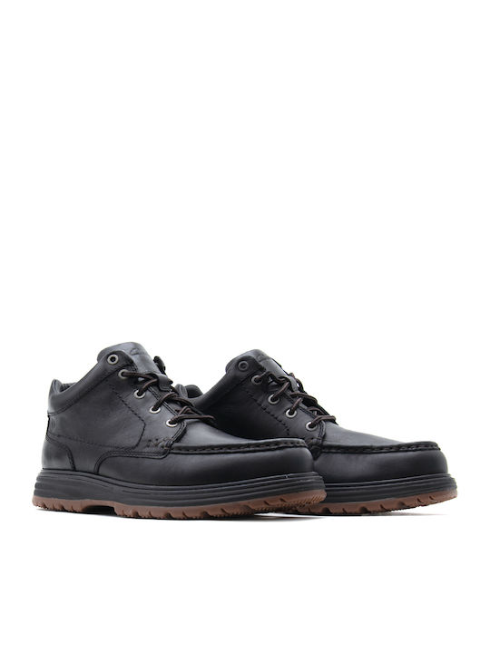 Leather Chukka Boots Black
