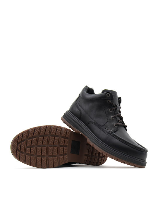 Leather Chukka Boots Black