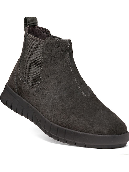 Flextride Ghete Barbați Chelsea Suede Maro
