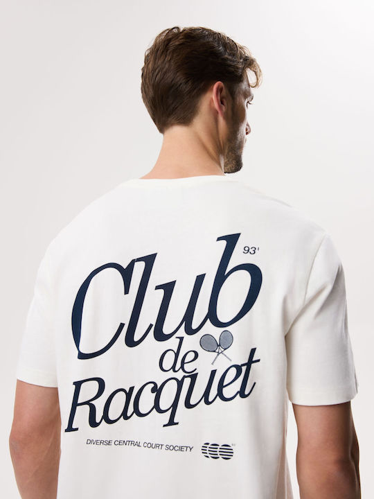 Open Logo 05 T-Shirt Elfenbein Herrenblusen