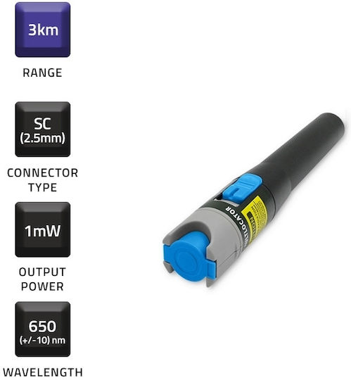 Qoltec Kabeltester Für Optische Faser