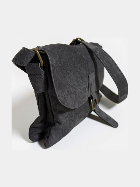 Women's Shoulder Crossbody Suede Grey Bag