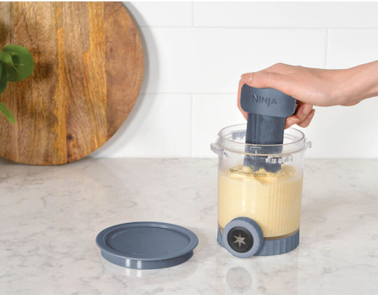 Ninja CREAMi Scoop & Swirl Eismaschine 2x480ml Blau