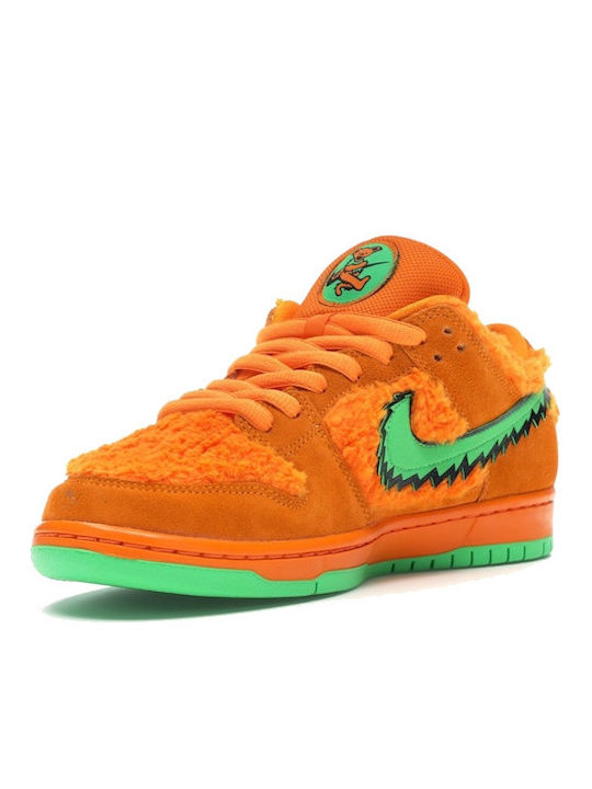 Grateful Dead x  Dunk Ниски SB Оранжеви Сникърси
