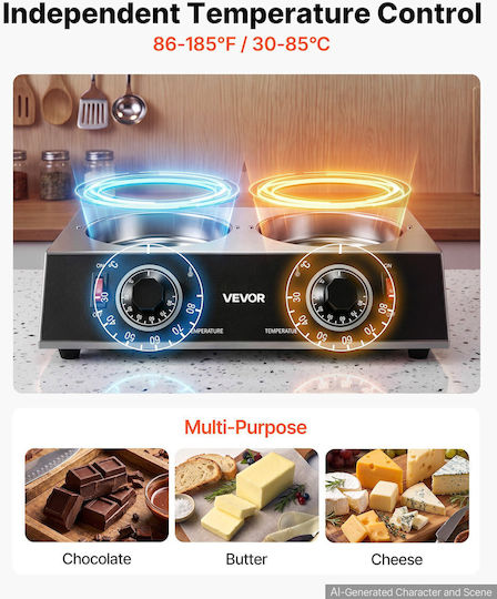 Vevor Electric Commercial Bain Marie 80W