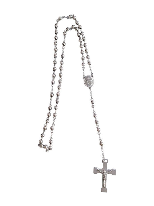 Kalliopi Silver Kalliopi Silver Rosenkranz aus Stahl