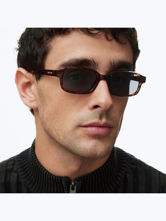 Meller Kya Tigris Unisex Sunglasses with Brown Tartaruga Frame with Polarized Lens