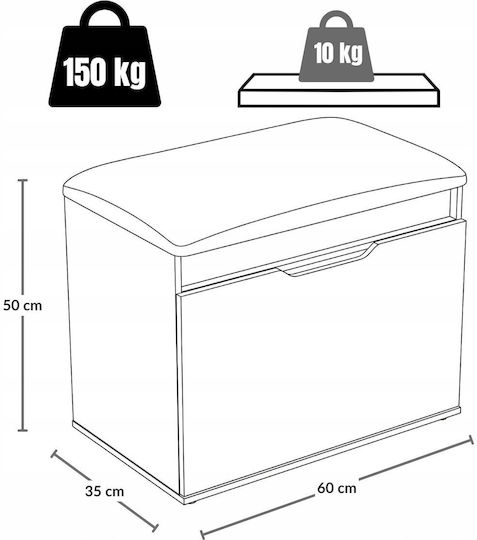 Дървена 60x35x50cm Дървена 60x35x50cm