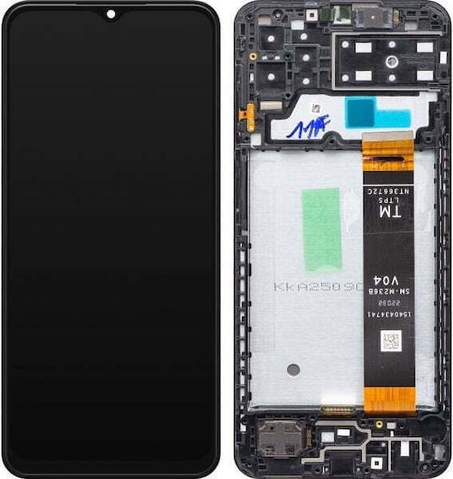 Samsung Ecran Cu Mecanism Tactil și Cu Ramă pentru Samsung Galaxy A13 A135 Negru