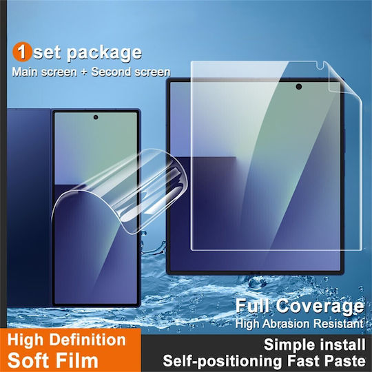 Samsung Galaxy Z Fold8 Ultra 5g Imak Main Secondary Screen Protective Film Transparent