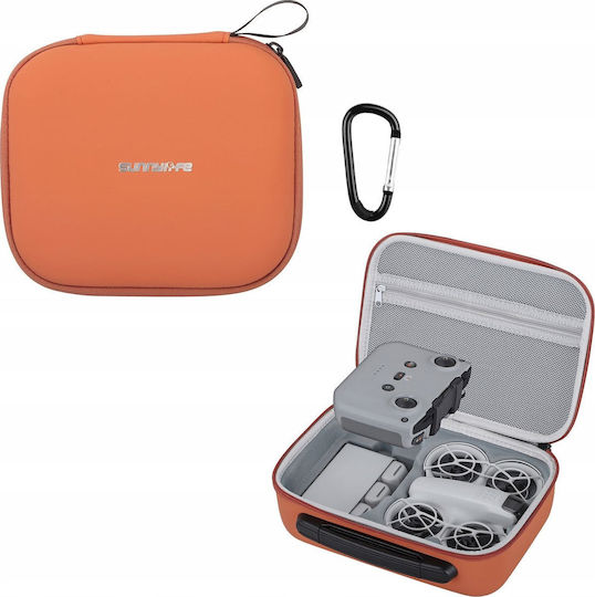 Sunnylife Калъф За Пренасяне Оранжев Текстилен За DJI Neo 17.5x6.7x15.6см