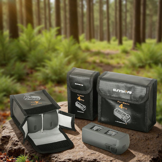 Sunnylife Battery Carry Case Black for DJI Mavic 4 Pro 13.5x5x8cm