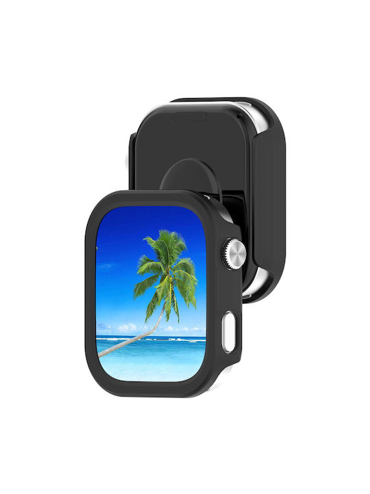 Redmi Watch 6 Half Coverage PC Hollow Watch Protective Cover Black