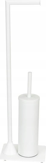 Wenko Metallic Bathroom Bin White