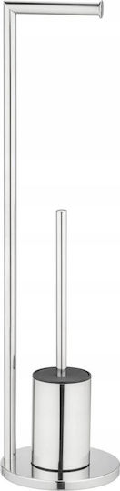Wenko Inox Silver Bathroom Bin