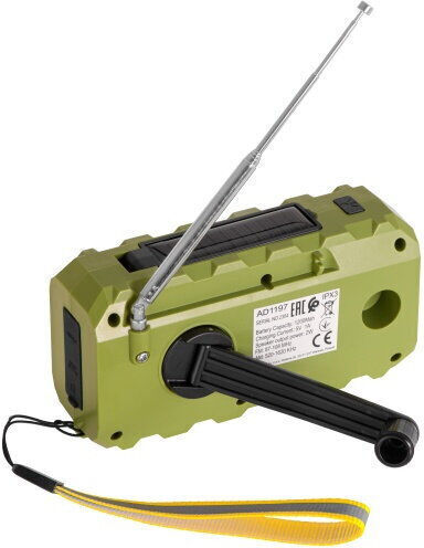 Adler AD 1197 Radio Portabil Solar Verde