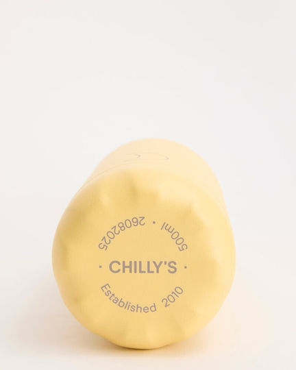Chilly's Chilly's Thermosflasche Rostfreier Stahl BPA-frei 500ml Buttercup