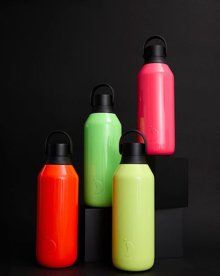 Chilly's Series 3 Бутилка Термос Неръждаема стомана Без BPA 500ml VOLTAGE LAVA