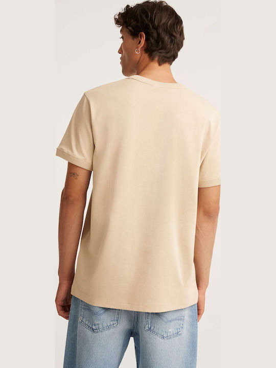 Amr Logo 01 T-Shirt Beige