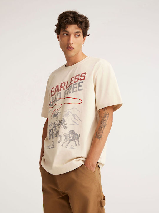 Amr T-shirt Εκρού