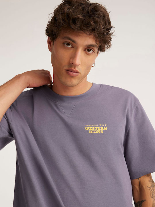 Amr T-shirt Μπλε