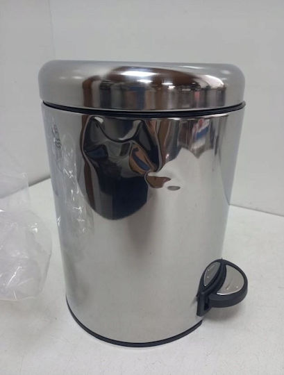 Wenko Kunststoff Silber Mülleimer 5lt Wenko Kunststoff Silber Mülleimer 5lt