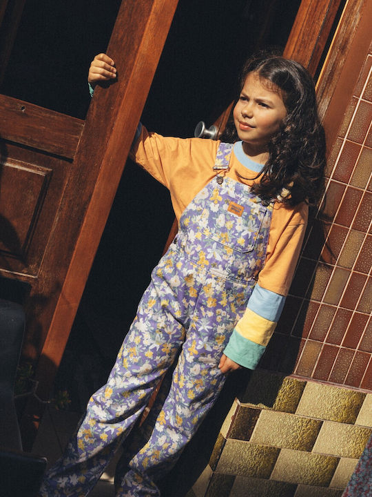 Kids Multicolour Dungarees