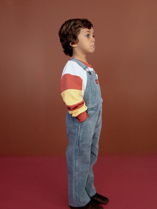 Kids Multicolour Dungarees