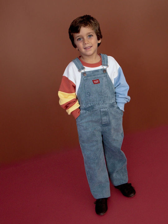 Kids Multicolour Dungarees