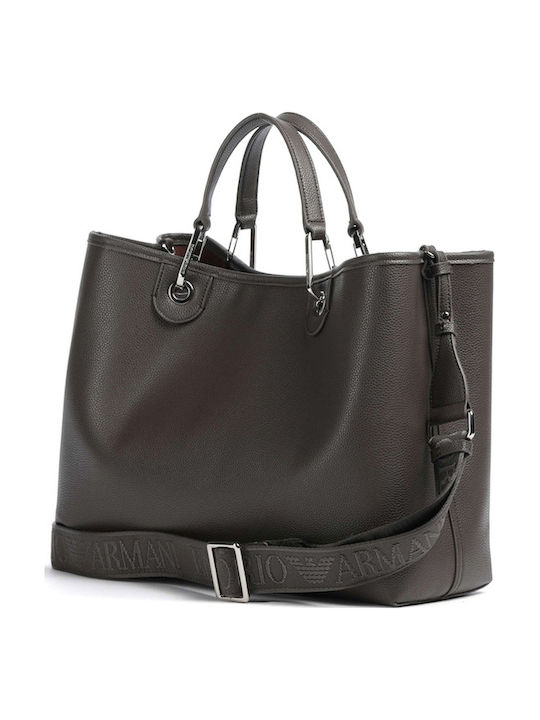 Damenhandtasche / Schultertasche Dark Smoke / Foliage