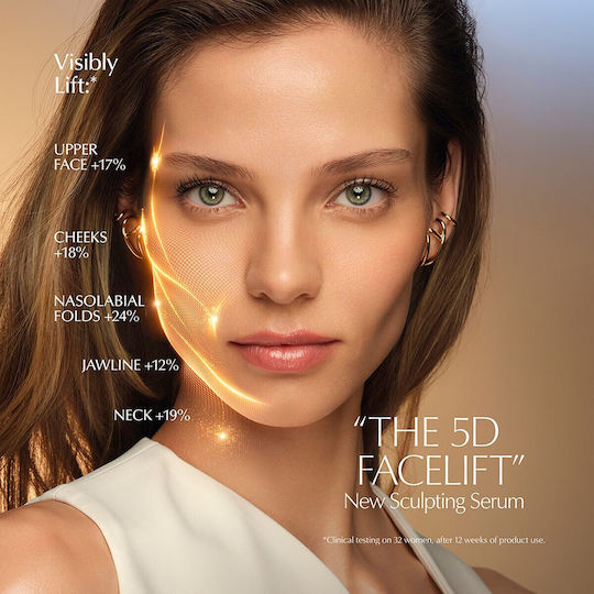 Estee Lauder Revitalizing Supreme+ Sculpting Moisturizing & Anti-Aging Face Serum with Peptides & Collagen for Lifting & Firming 50ml